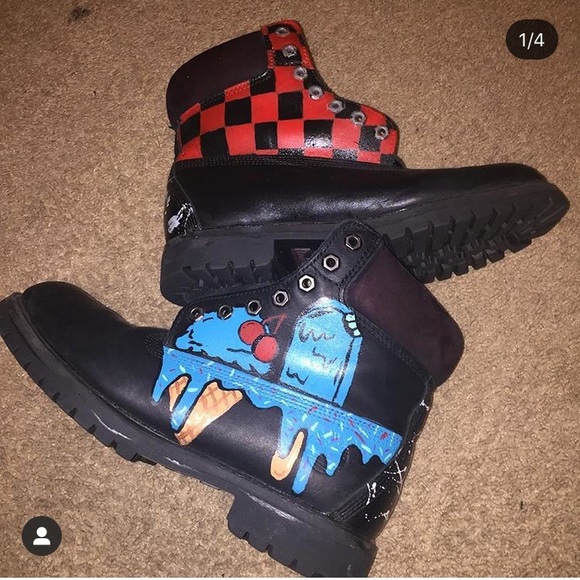 mens custom timberland boots